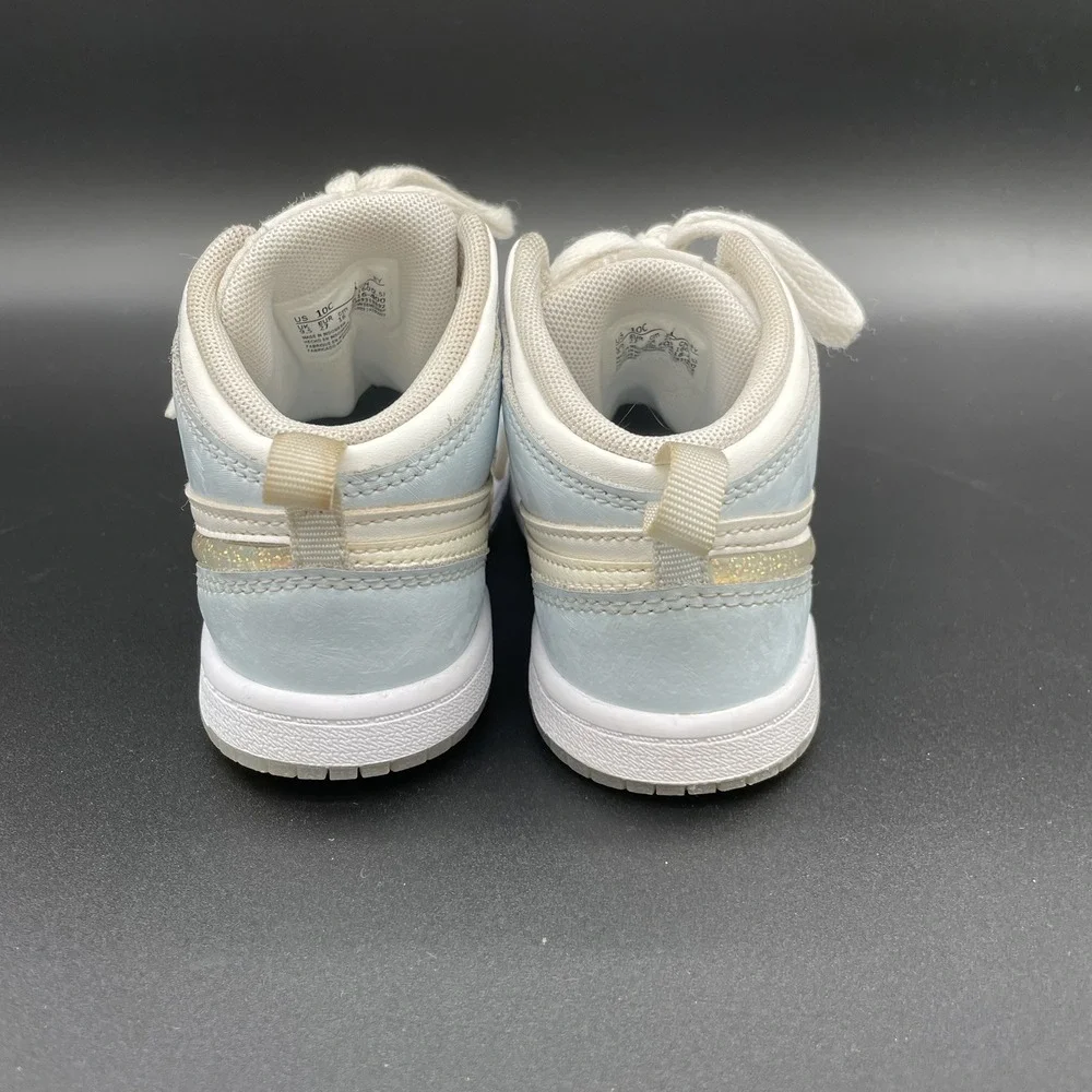 Toddler's Jordan 1 Mid SE Blue Tint/Ice Blue (FQ9116 400) 10 C